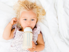 Baby with bottle - Pediatric Dentist in Springfield, MO